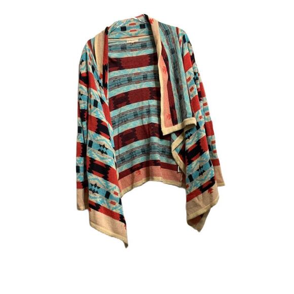 May & July Sweaters - May & July Aztec Cardigan Large